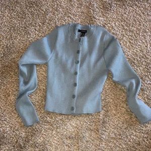 forever 21: green tight fit sweater- $15.00